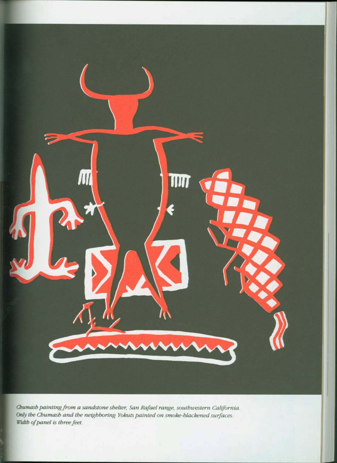 rock art of the american indian. vist0084m